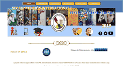 Desktop Screenshot of convencioncolombianadepintura.com